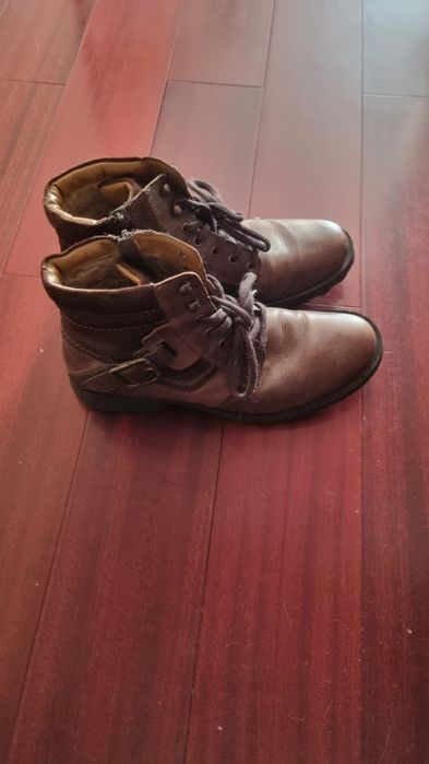 Ghete piele îmblanite 41