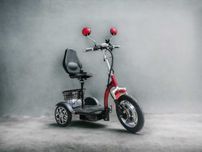 Електрическа Триколка А3 750W/48V/12Ah - RED (с предно предаване)