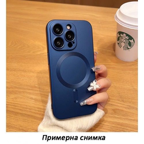 Предпазен кейс Metallic MagSafe Case за iPhone 11, 12, 13, 14, 15