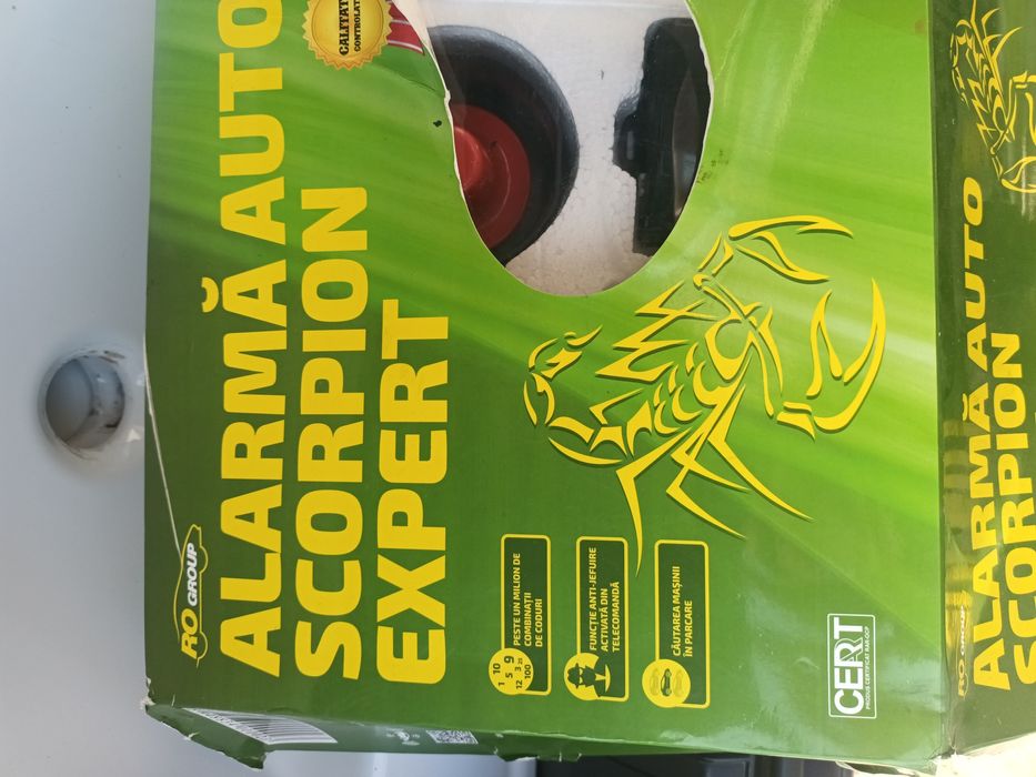 Alarma cu telecomanda