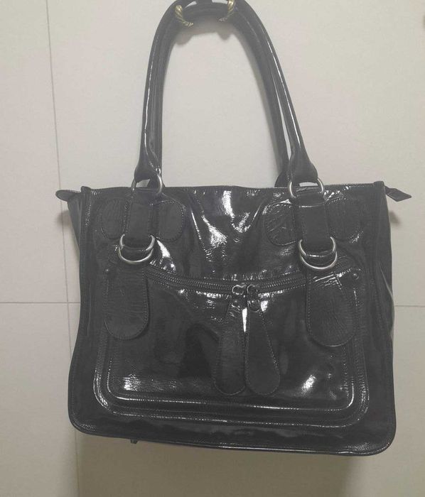 Две Итальянские лаковые сумки Longobardi  & Arcadia / Made in Italy