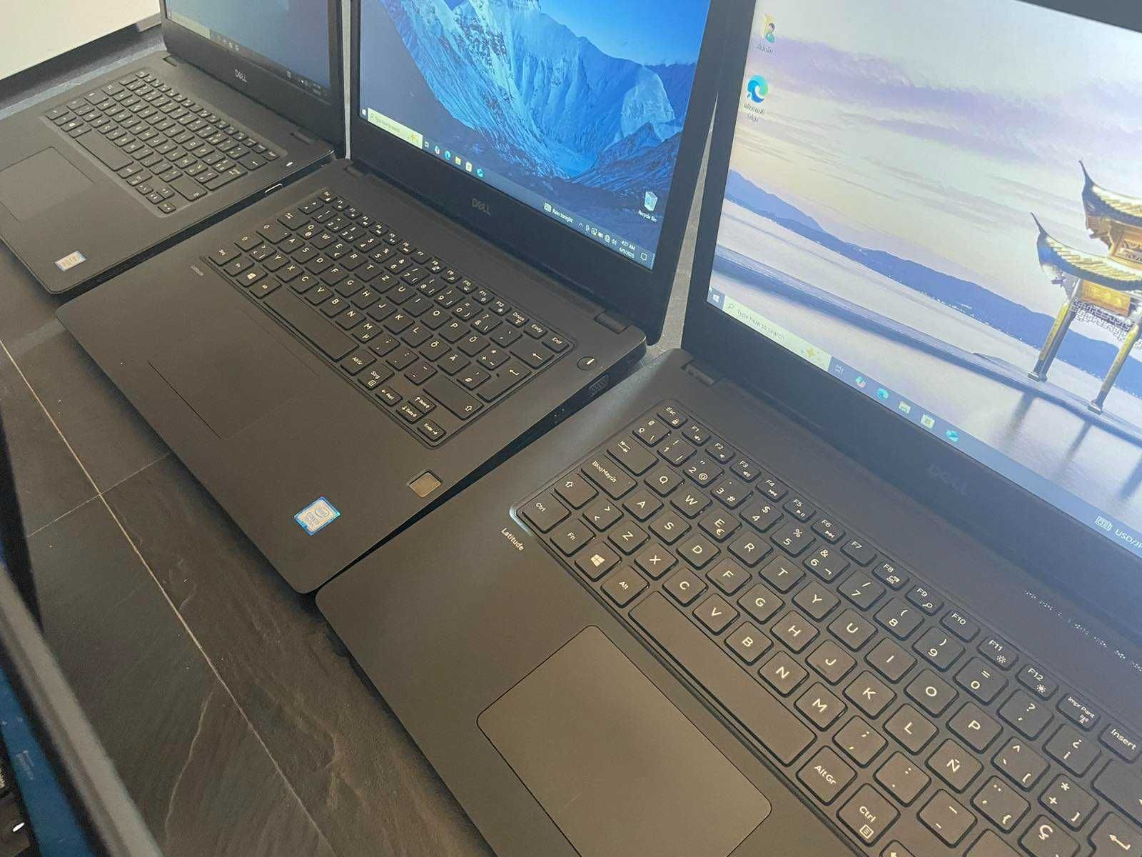 10 броя DELL LATITUDE i5 - 7th, 8th gen / 8GB RAM / КЛАС А / А-