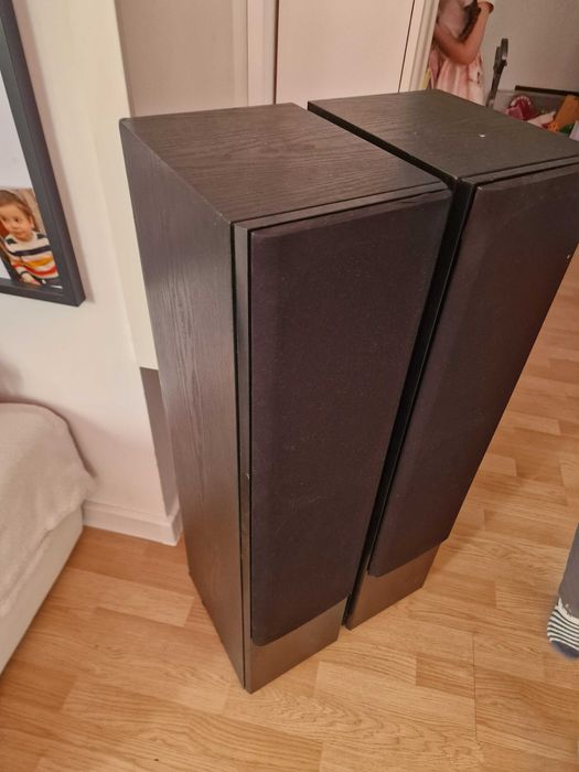 Boxe puternice tip coloana 100w 3 way speaker stare foarte buna