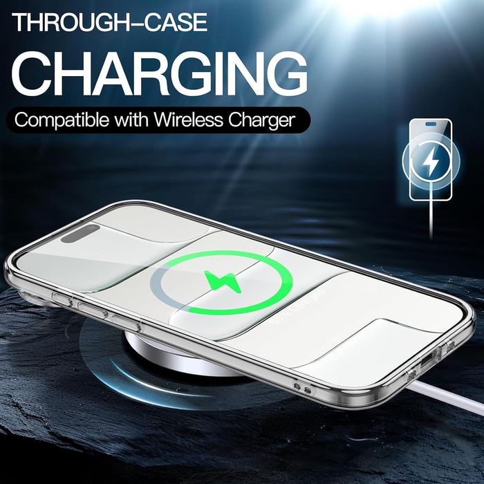 Прозрачен кейс space case за apple iphone 17 air