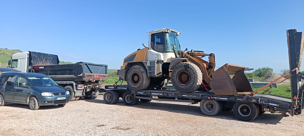 DAF XF 530  6X4  basculabil și Trailer Goldhofer pe 4 axe 40 tone