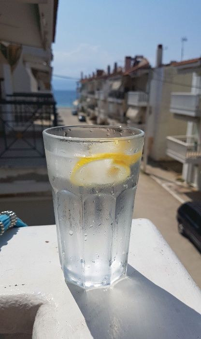 Апартамент "Синьо Лято" /голям/, Паралия Офринио - Гърция, на 70 м от