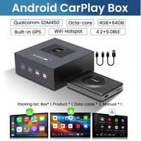 CarlinKit Mini TVBox Pro CarPlay Qualcomm 8Core 4G+64G Netflix Youtube
