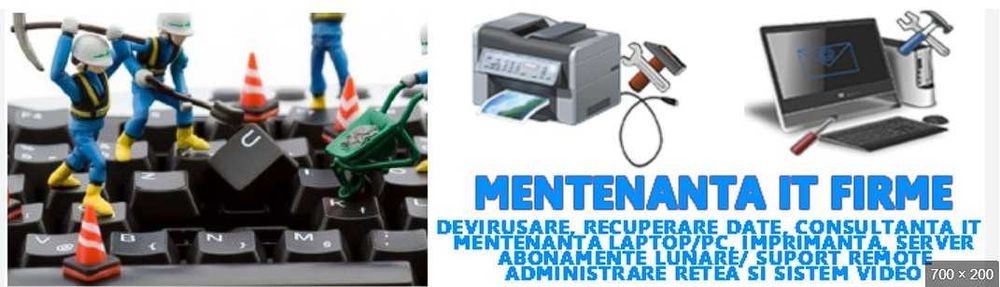 Suport Tehnic IT – Reparații PC, Configurări, Remote sau la Domiciliu