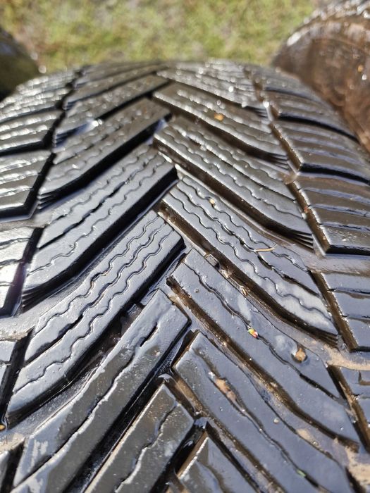 Roti originale Mercedes 225/55 R17 iarna Michelin Alpin + senzori