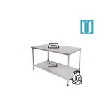 Работна маса  неръждаема стомана T1 L60 / 1400 мм -10%