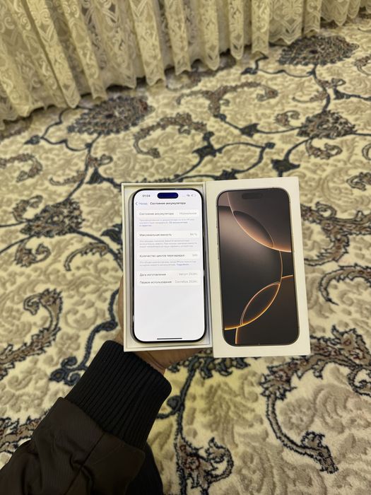 Iphone 16 pro 256gb как новый