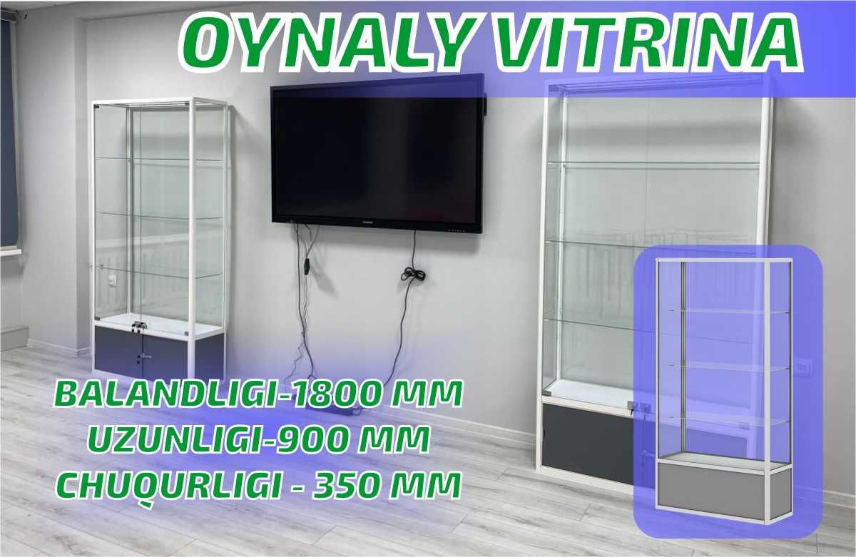 Oynaly vitrina, Акция, прилавки, savdo vitrinalar stellajlar
