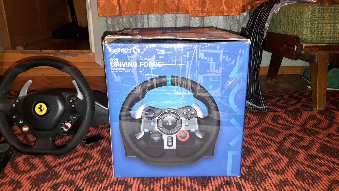 Руль Thrustmaster T80 Ferrari 488 GTB Edition, PS4/PC