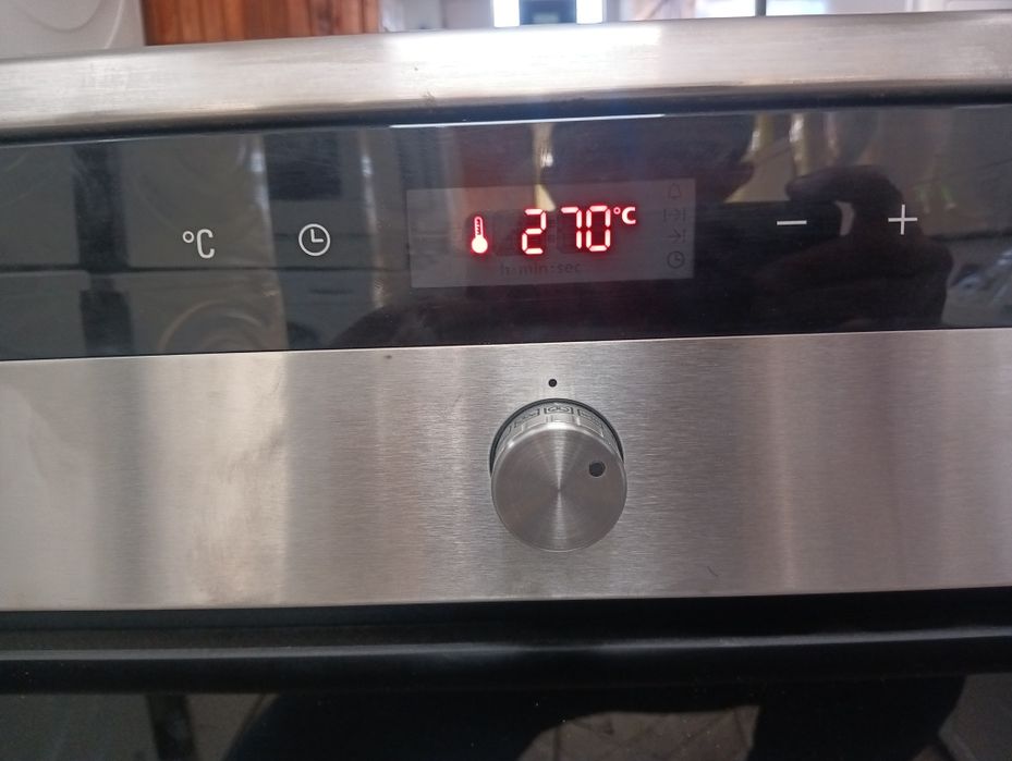 Иноксова свободно стояща печка с индукционни котлони SIEMENS  Гаранция