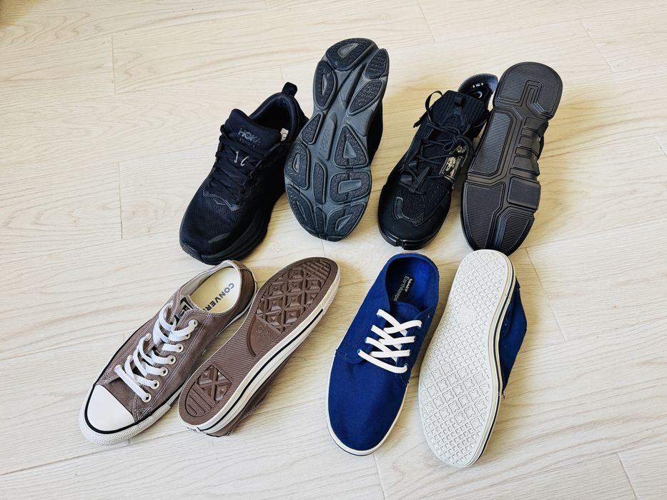 Timberland + Converse + Aldo + Quechua