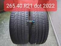 2 anvelope 265/40 R21 Pirelli dot 2022