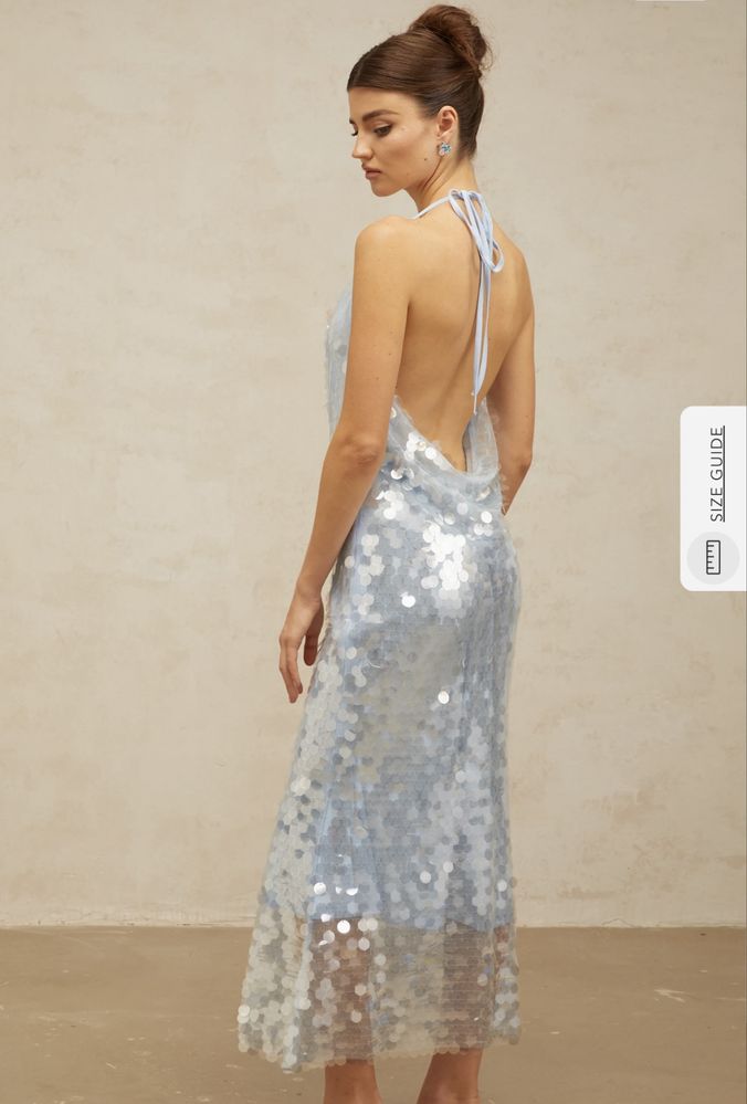 Rochie Miss Rosier lunga, nepurtata