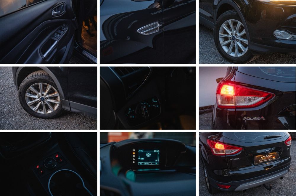 Ford Kuga -2015 - Credit auto-Rate-scaune incalzite-tapiserie piele