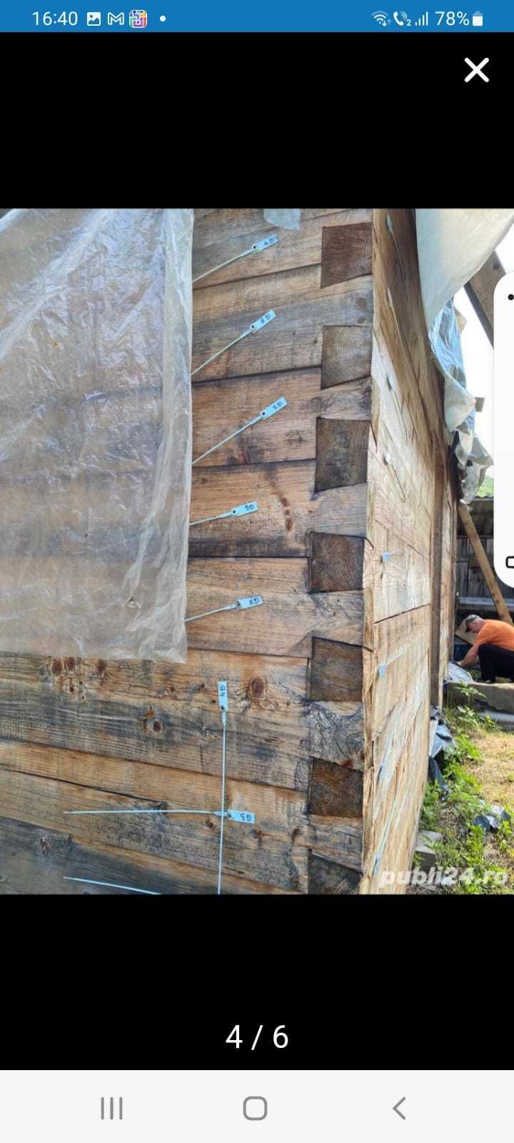 Casa de lemn demontata