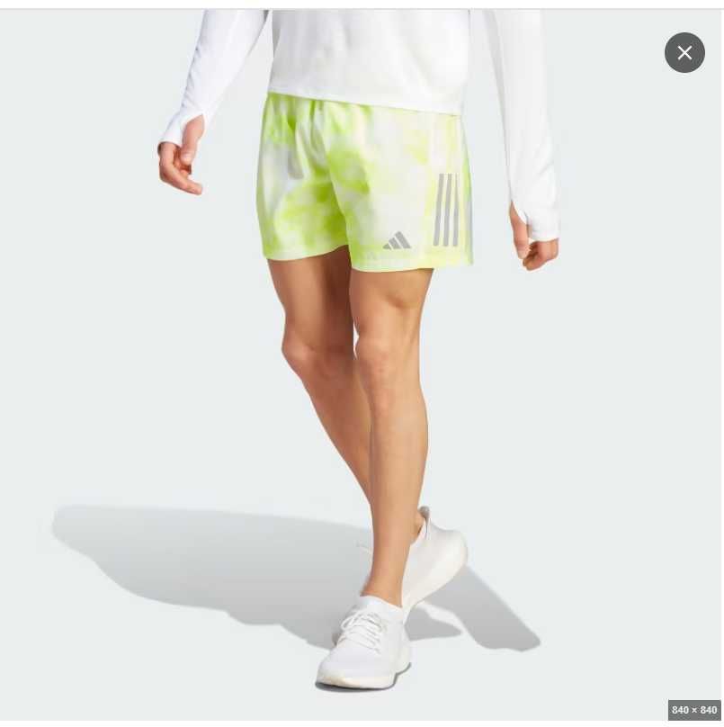 Adidas OWN THE RUN ALLOVER PRINT SHORTS  M размер Нови с етикет