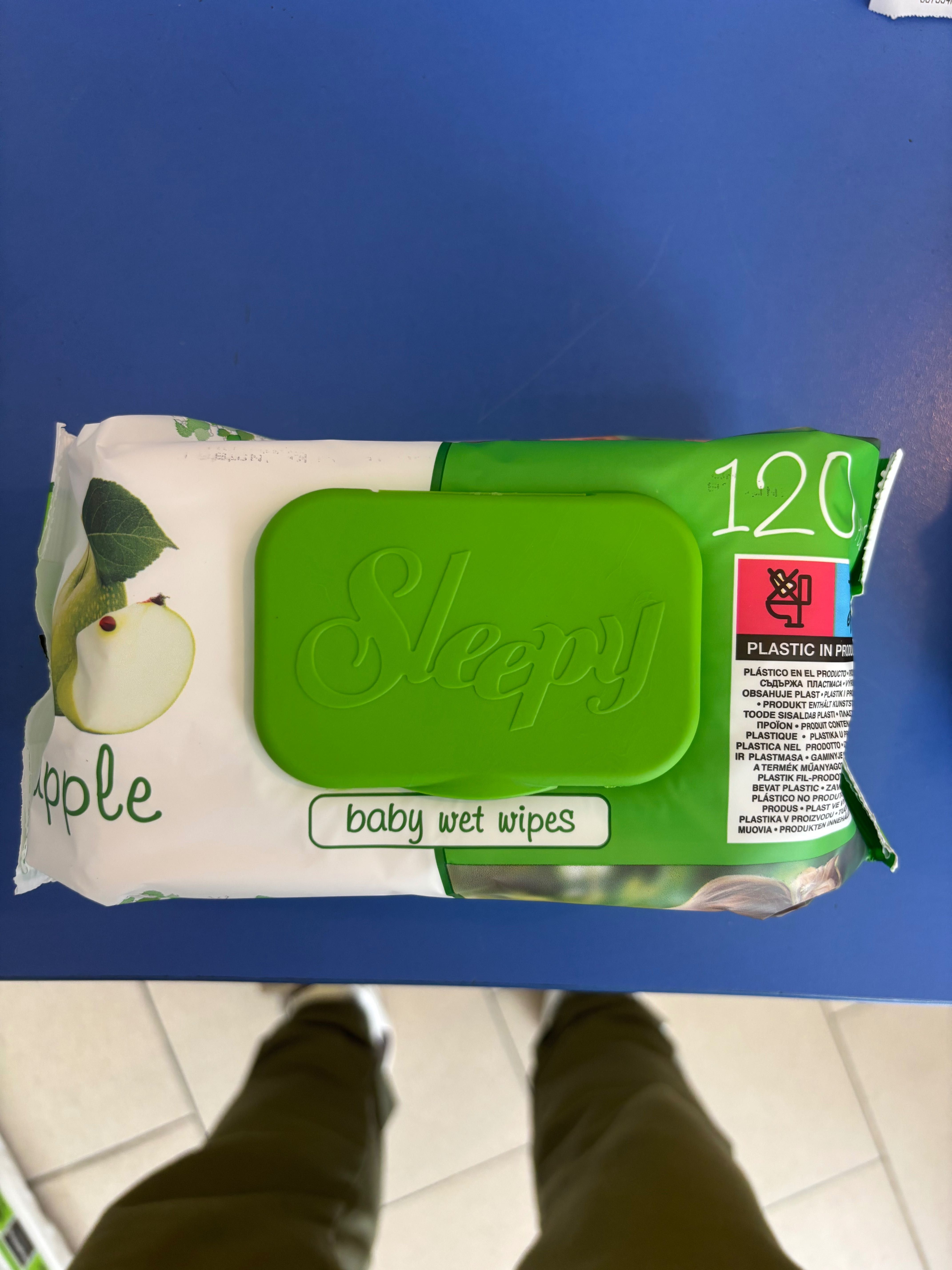 Мокри кърпи SLEEPY 120бр опаковка, различни видове