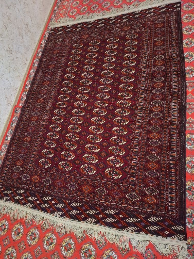 Ask Turkman gilam razmeri: 2.15×3 60-yilgi gilam