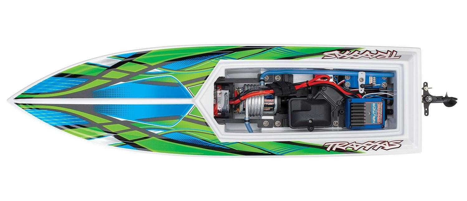 Електро лодка с дистанционно управление Traxxas Blast Boat USB зарядно