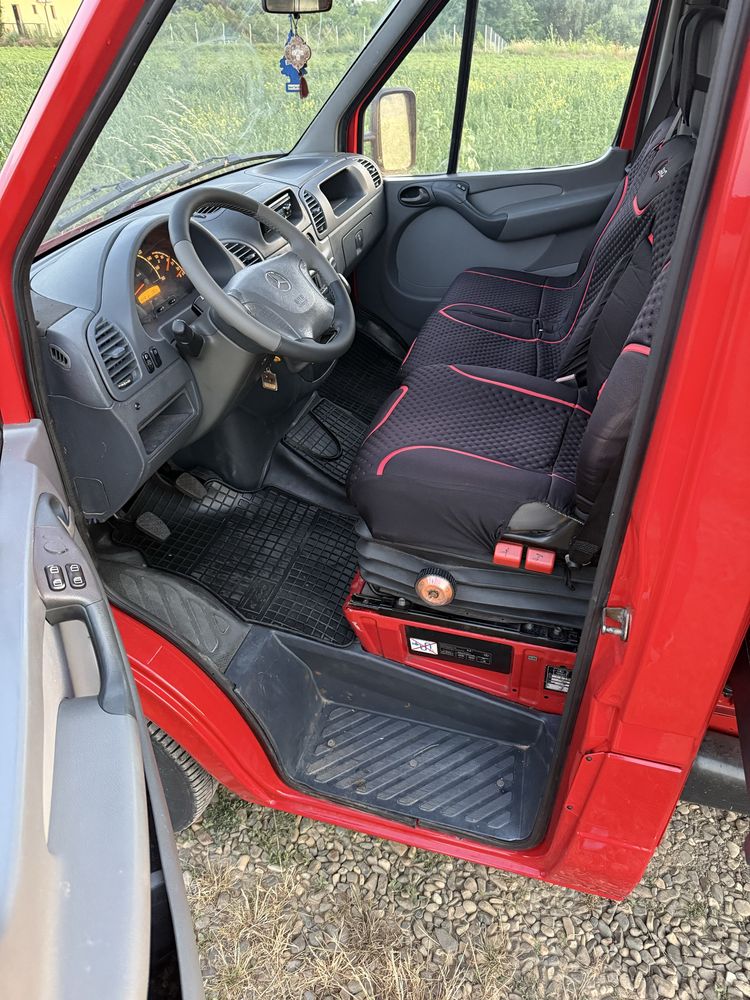 Mercedes Sprinter 413 basculabil pe 3 parti bena lunga 4.40 LT46 416