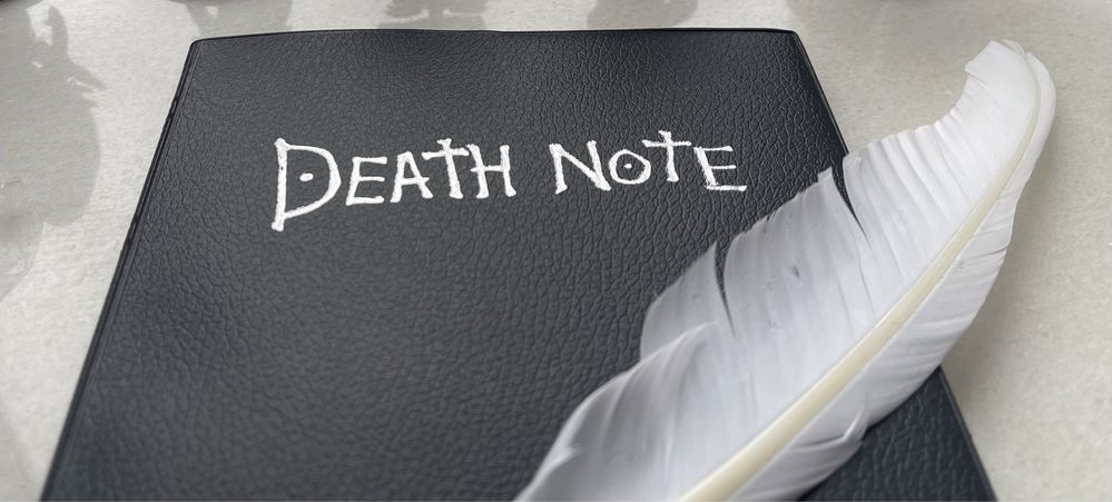 Тетрадь смерти из одноименного аниме | The Death Note |