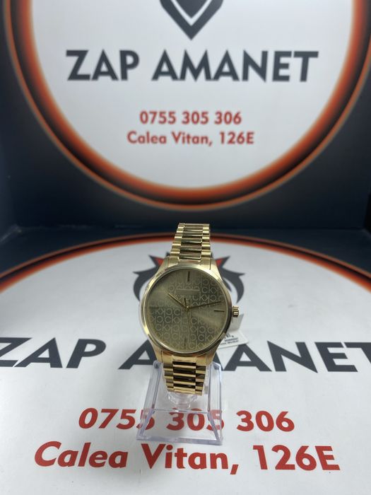 ZAP AMANET VITAN - Ceas Calvin Klein - Gold