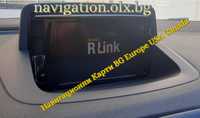 2023 SD картa Renault Рено навигация R-LINK Zoe, Captur, Kangoo,Master