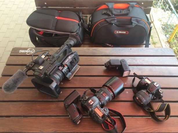 Foto-video,Drona, oglinda magica, macara, mașina fum greu, dj.