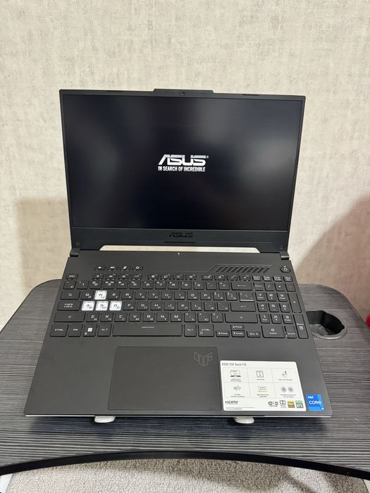 Мощный игровой ноутбук ASUS TUF F15 с RTX 3060 в идеальном состоянии.