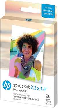 Imprimanta Foto Portabila HP SprocketSelect,2.3x3.4,alb perlat,sigilat