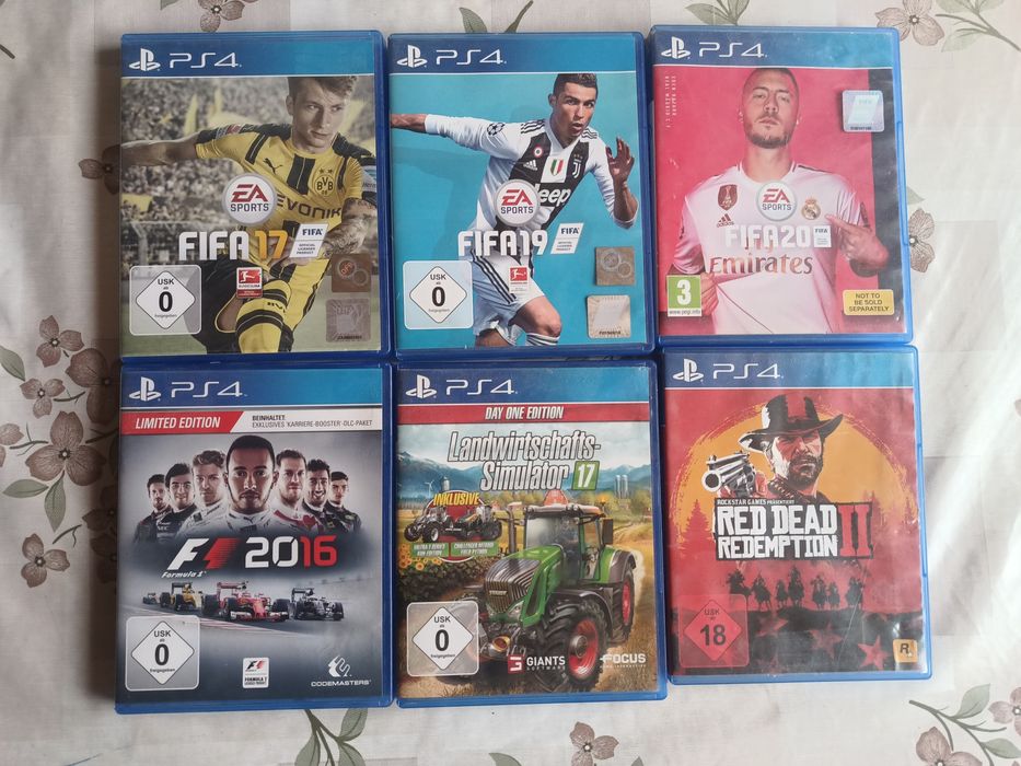 Jocuri pentru PlayStation 4 (set)