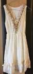 Rochie alba de vara/festival marime XS/XXS/pret negociabil