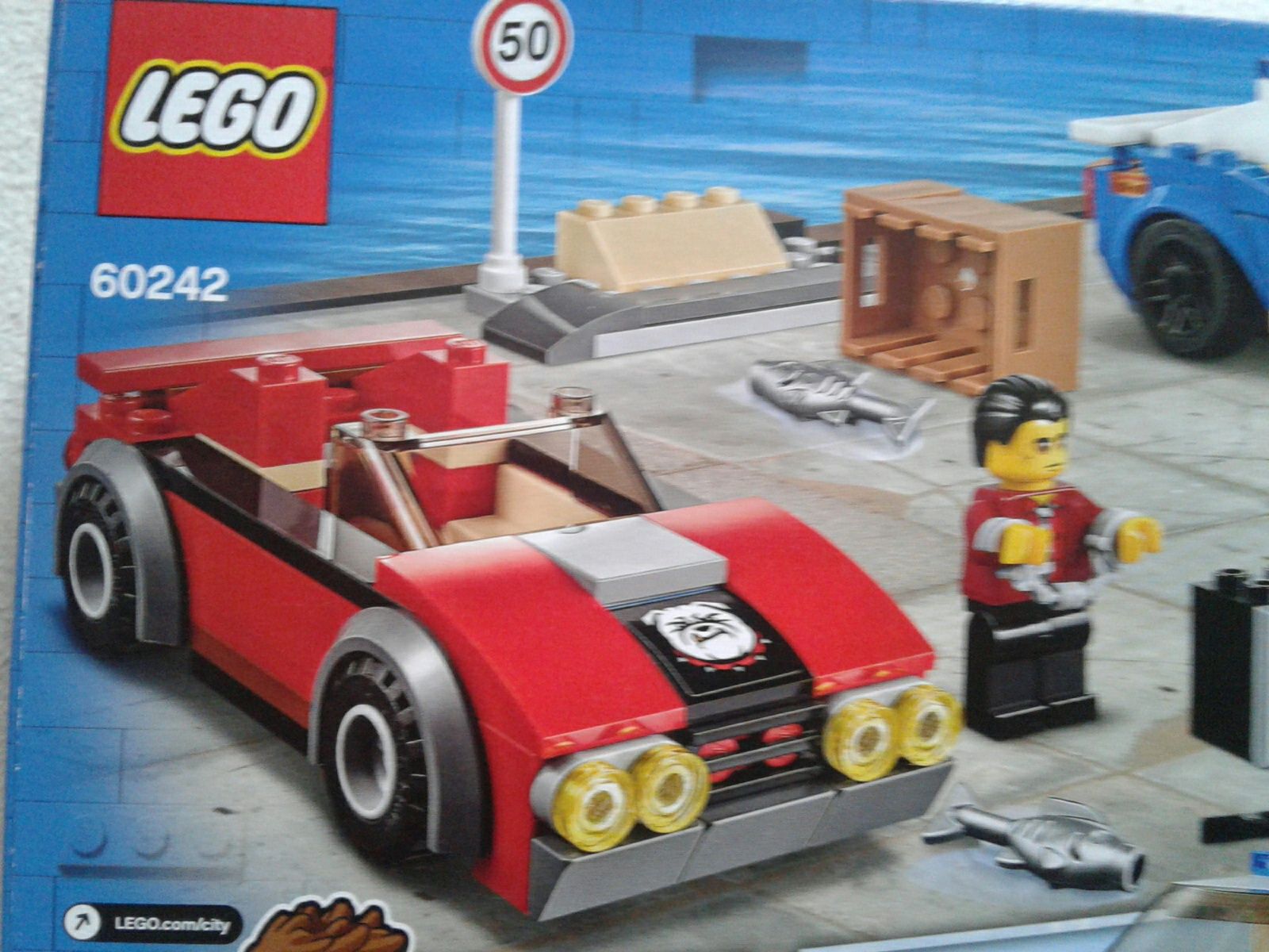 Lego City 60242 Cursa pe autostrada, cu 2 vehicule, nou