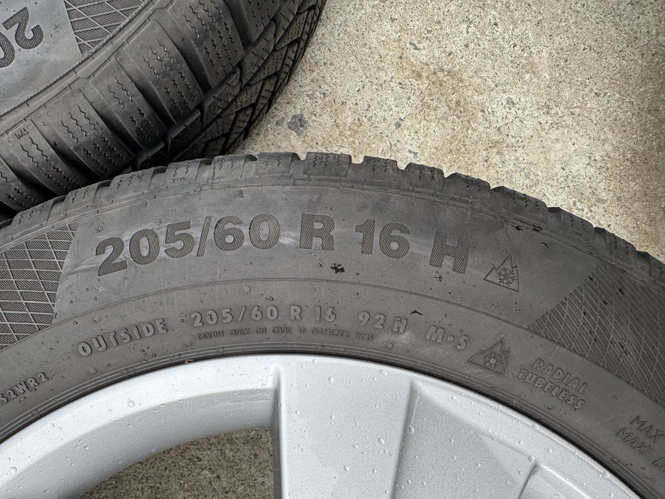 Джанти Skoda 16” 5x112 оригинали Шкода 5х112 16 цола със зимни гуми