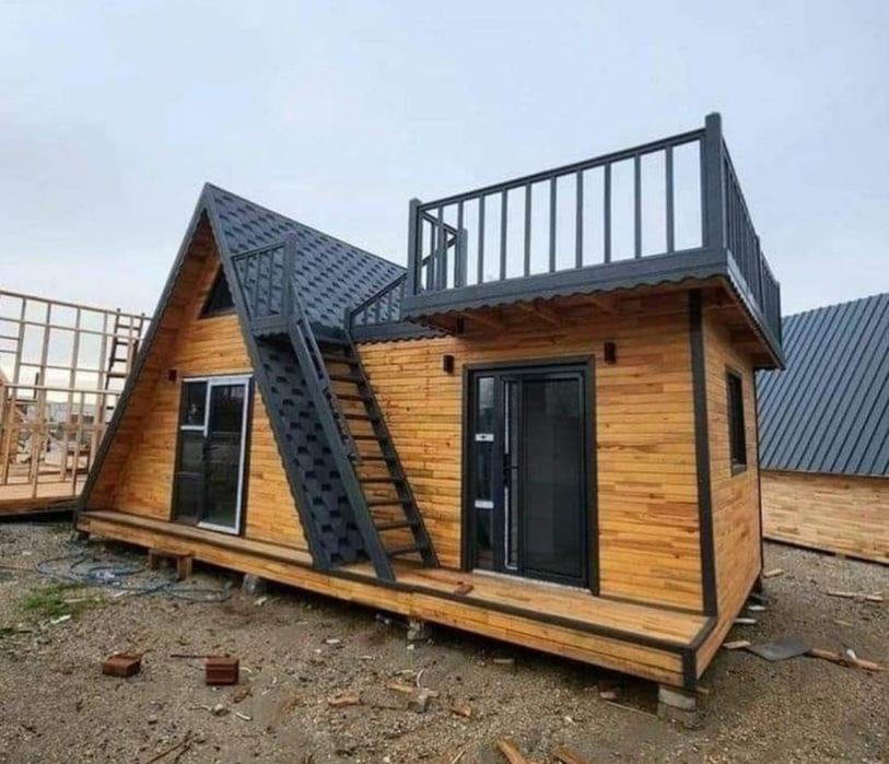 Cabane tip A, foișoare