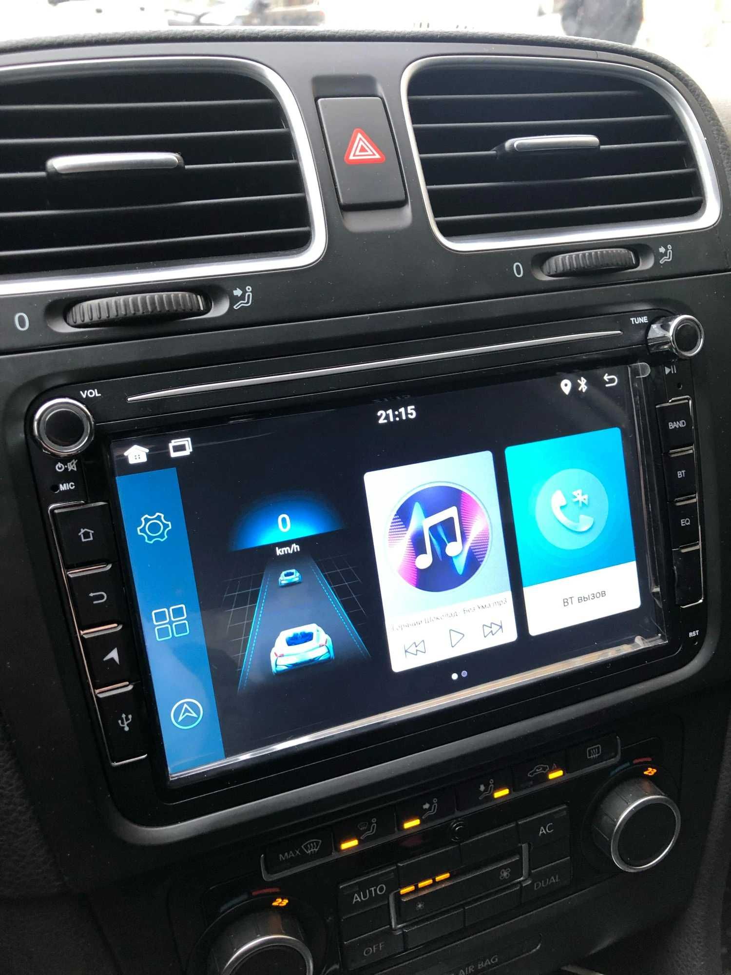 Navigatie GPS Android 13 VW SEAT SKODA - Bluetooth WIFI USB CarPlay