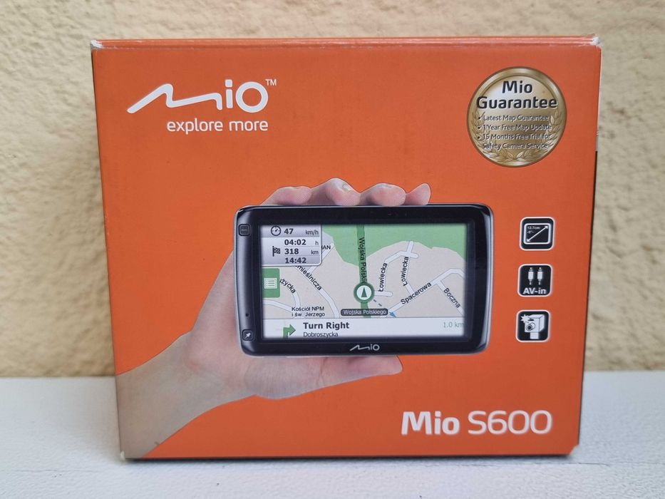 Sistem de navigatie auto, GPS Mio Moov S600