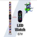 Детски часовник Пес Патрул, Paw Patrol, Led, тъч, водоустойчив