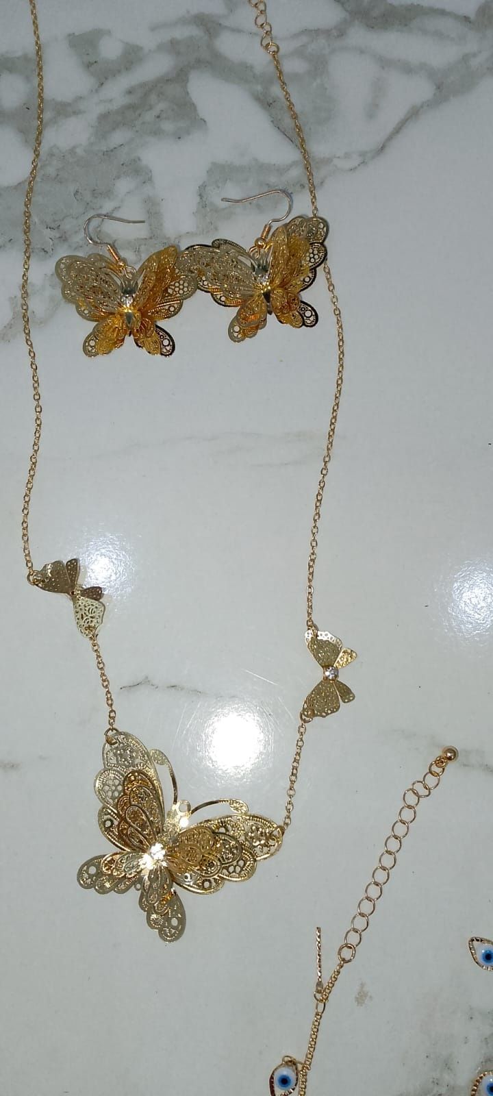bijuteri placate cu aur de 14k