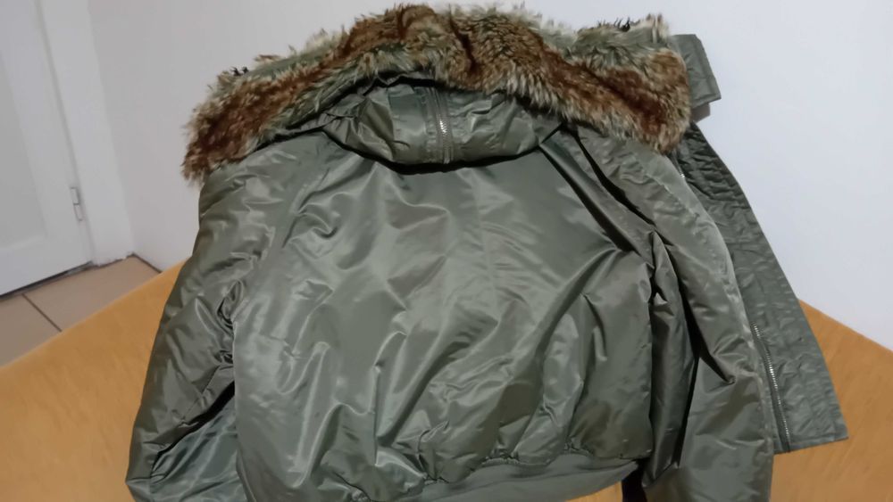 Топло яке Blu Deise с качулка