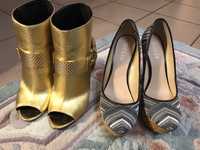 Оригинални маркови обувки Guess токчета Cavalli боти