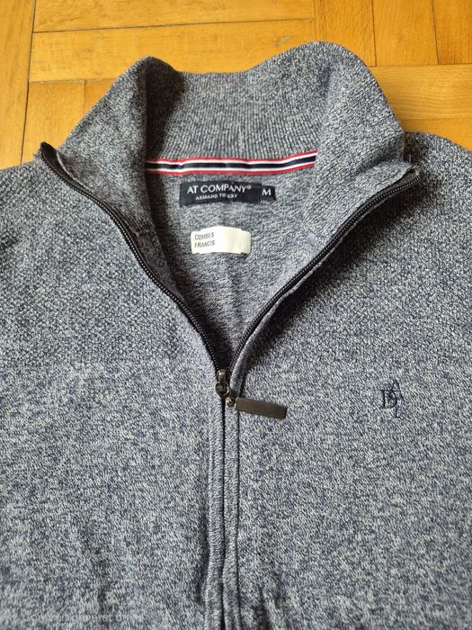 Pulover Premium AT Company, Full-Zip, Bumbac 100%, Bărbați - M