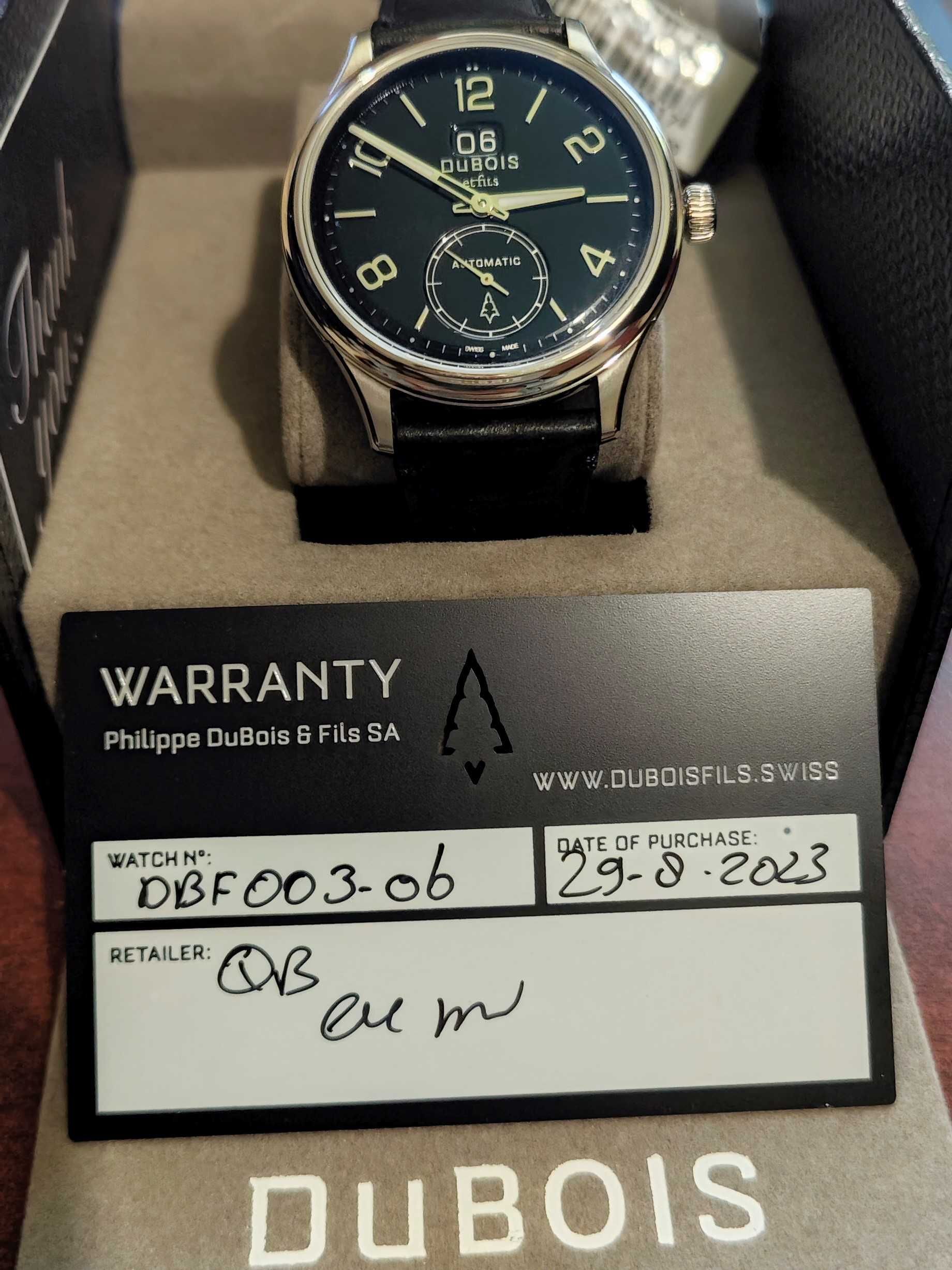 Dubois et Fils DBF-003-06 Automatic (Нов)