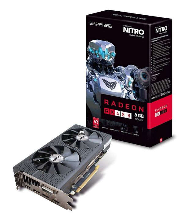 Продам видеокарту rx 470 8gb Nitro