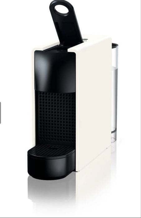 Кафемашина с капсули NESPRESSO ESSENZA MINI БЯЛА с поставка за капсули