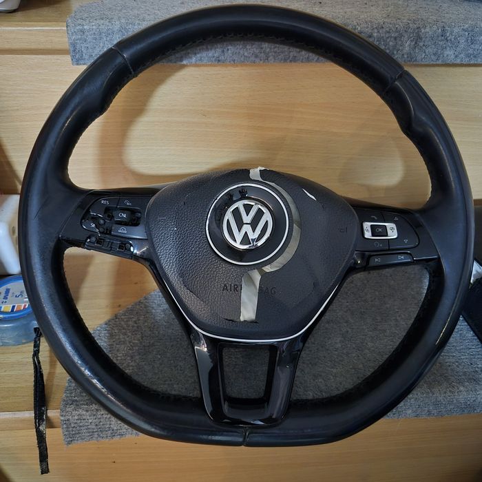 Anvelope iarna cu jante 5x112 si un volan passat b8